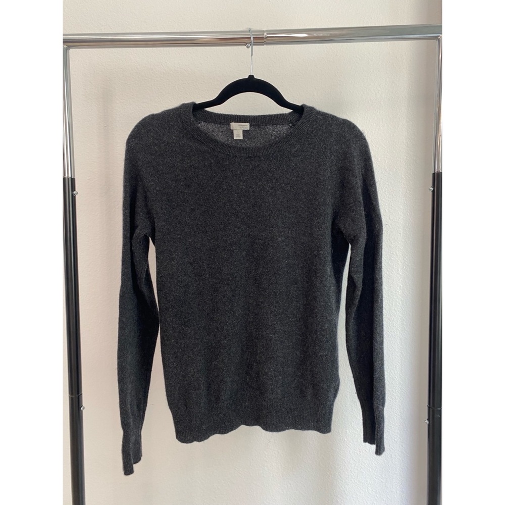 Halogen Grey Cashmere Sweater